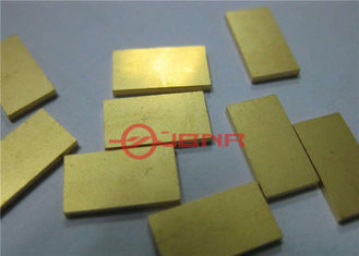 چین CuW Sub-Mounts CuW10 / 90 بسته بندی دیود لیزر تنگستن مبدل حرارتی تامین کننده